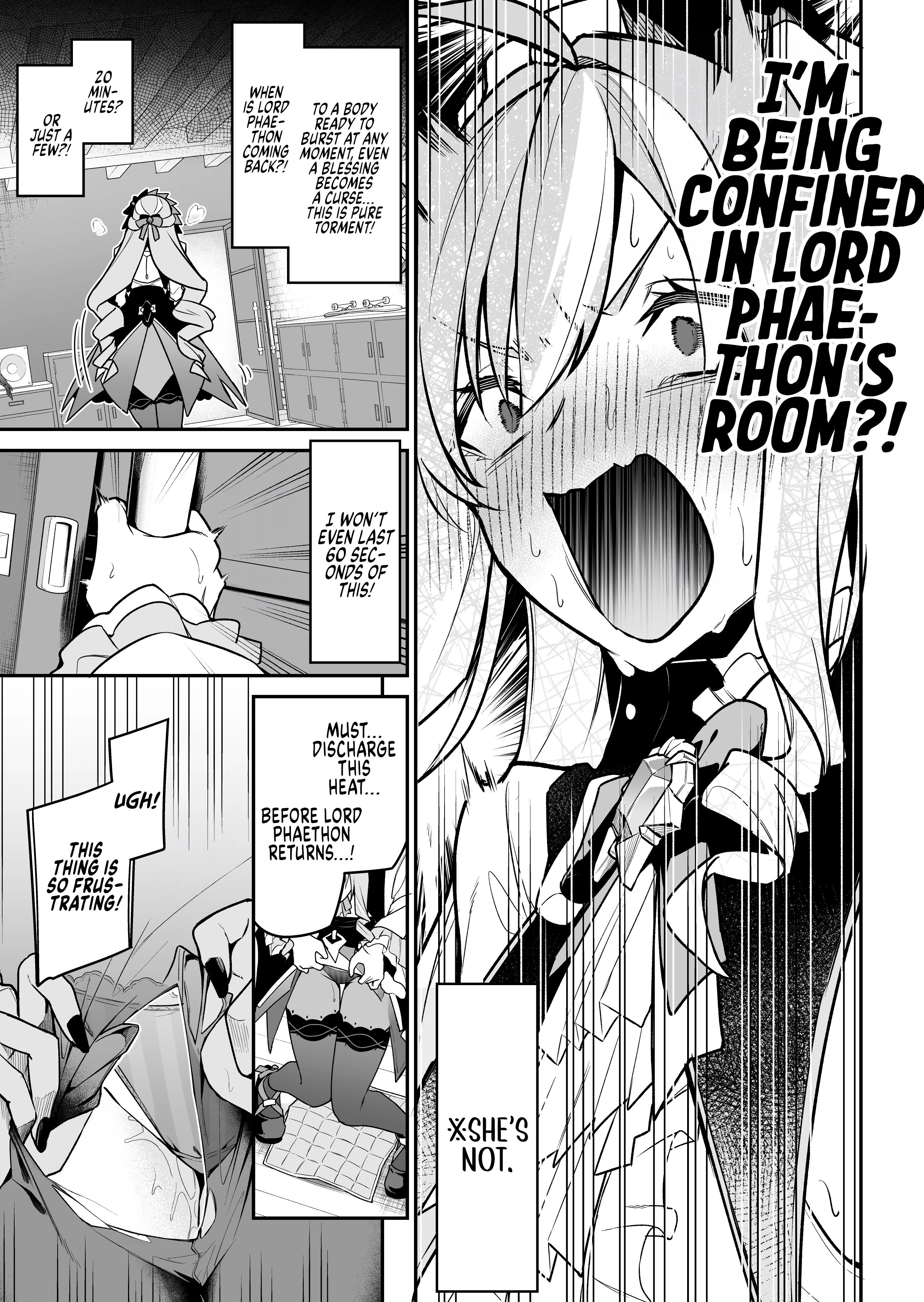 Hentai Manga Comic-Desire overflows, blossoming in a reckless frenzy-Read-4